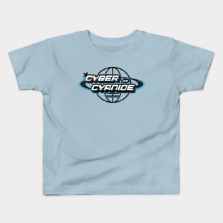 Y2K Streetwear Logo Cyber Cyanide Kids T-Shirt